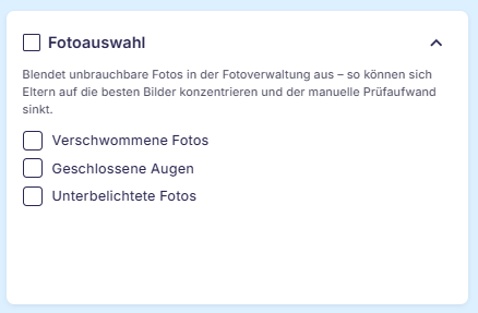 Fotoauswahl