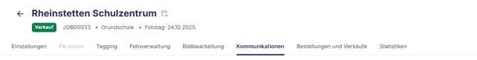 Der Kommunikationen Reiter im Fotoauftrag
