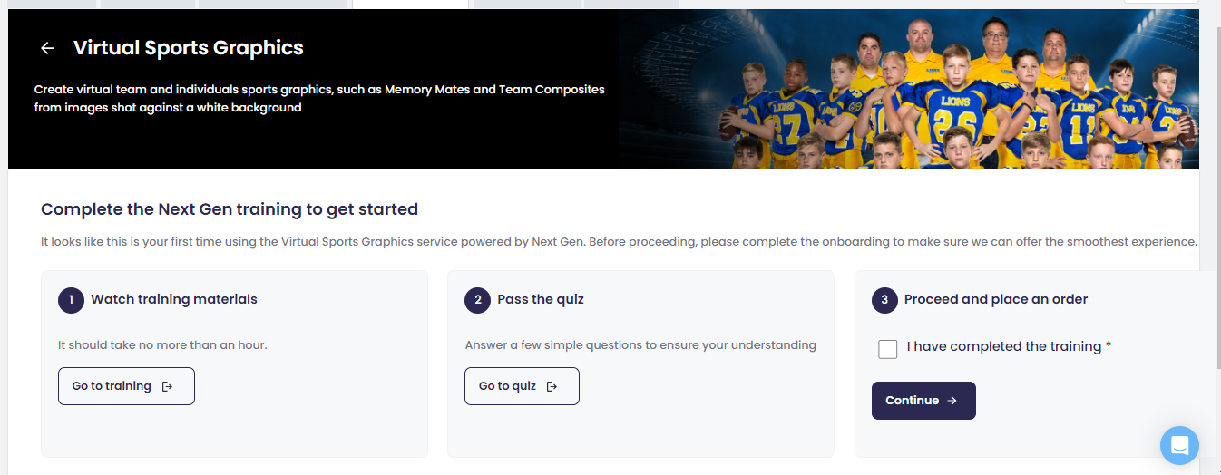 Training and quiz overview