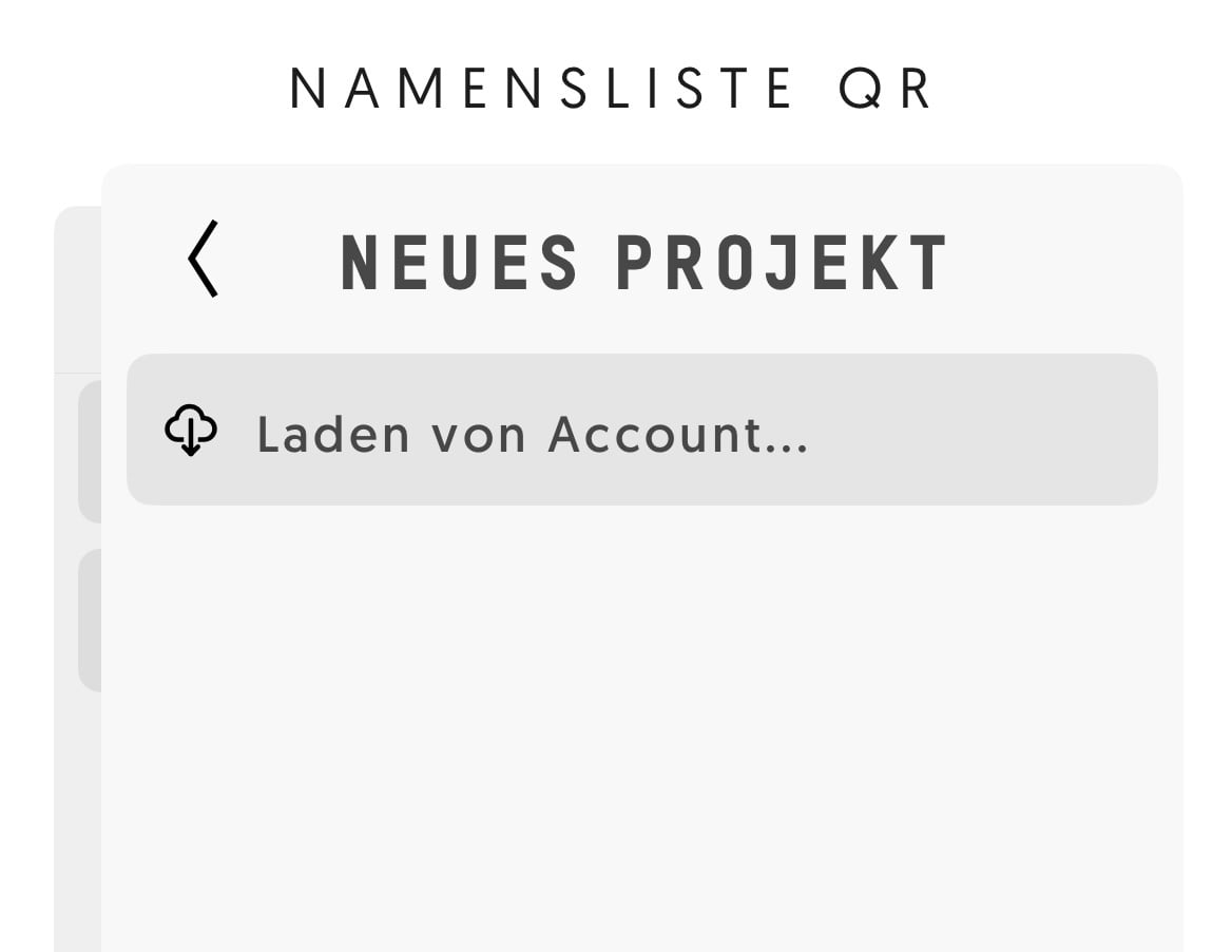 Screenshot: Login mit GotPhoto-Konto in der Entagged-App