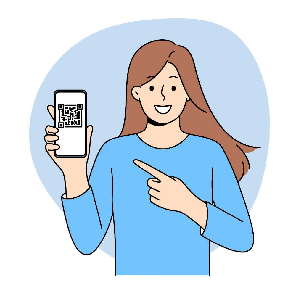 Beispiel eines QR-Codes