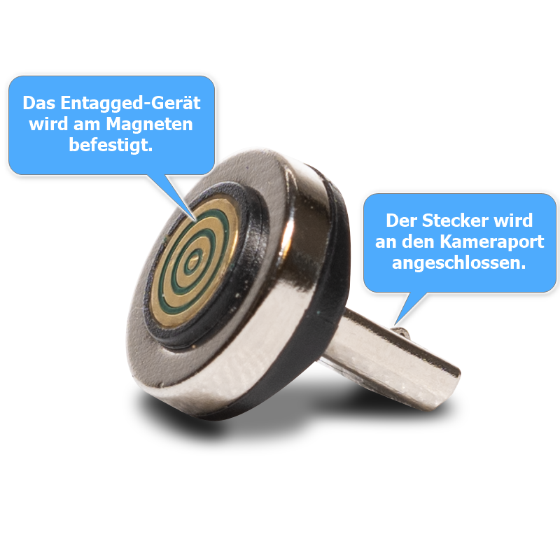 Magnetischer Entagged Stecker