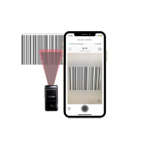 Barcode scanning workflow icon